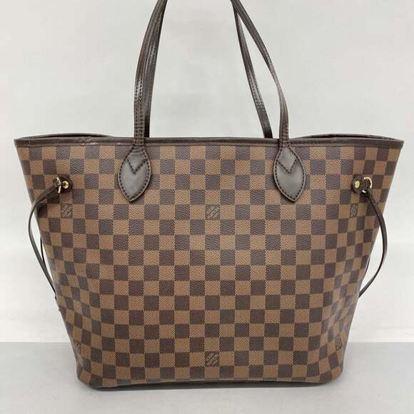 LOUIS VUITTON Authentic Brown Damier Neverfull MM Tote Bag - Picture 15 of 15